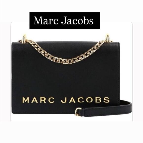 Marc Jacobs Handbags - Marc Jacobs Black Leather Gold  Hardware NWT